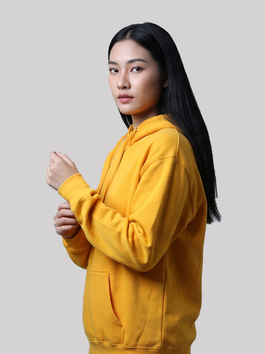 Gold Fleece Hoodie | Unisex Pullover