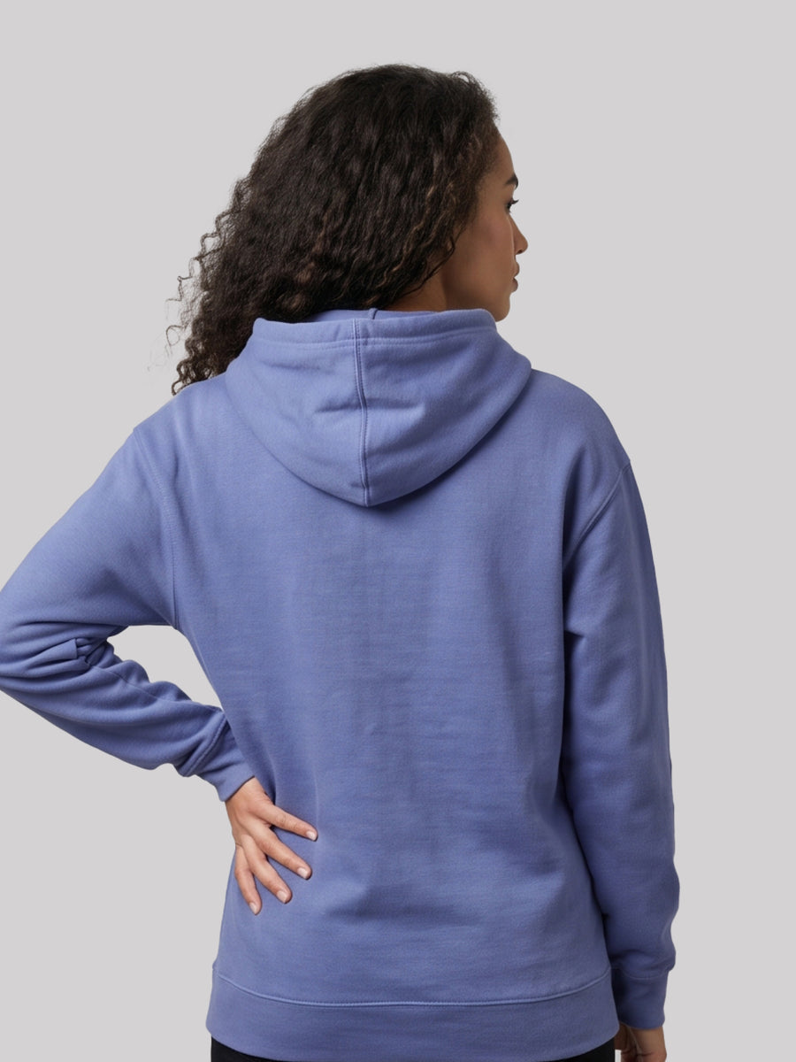 Violet Fleece Hoodie | Unisex Pullover